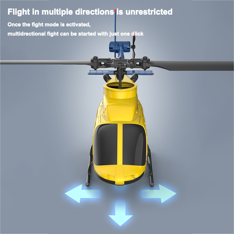 A60 RC Helicopter 2.4G 6-Aixs  - Rc Helicopter Case ulasan dan harga