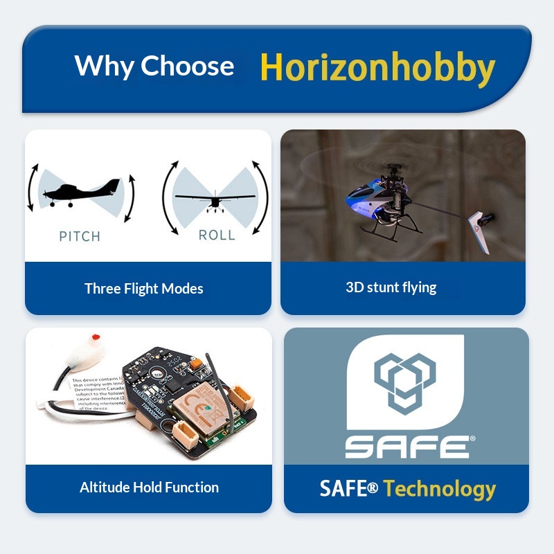 Horizon Hobby Blade Nano S3 3D - Rc Helicopter Blade ulasan dan harga
