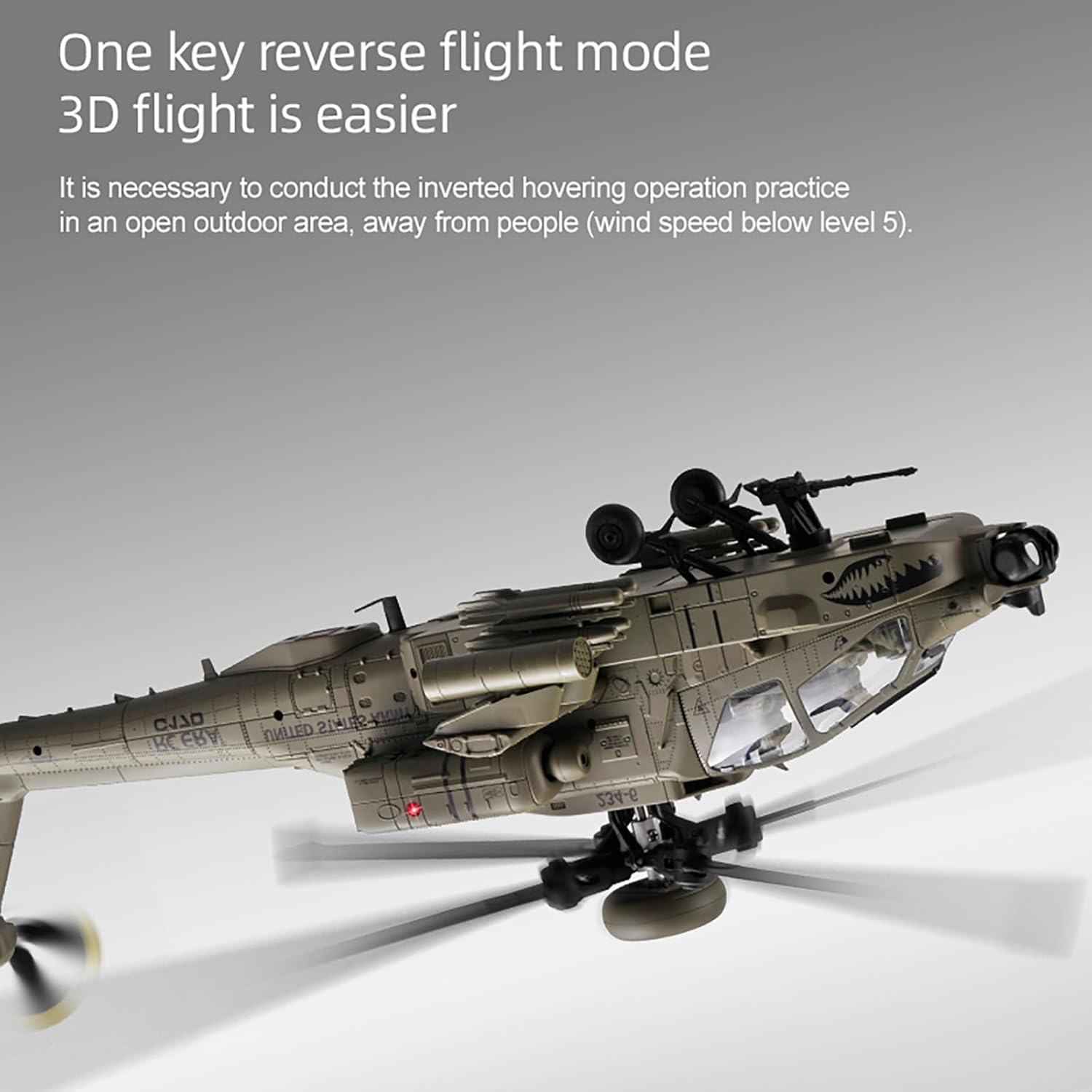 310MM 6CH C170 AH-64D Remote C - Rc Helicopter Case ulasan dan harga