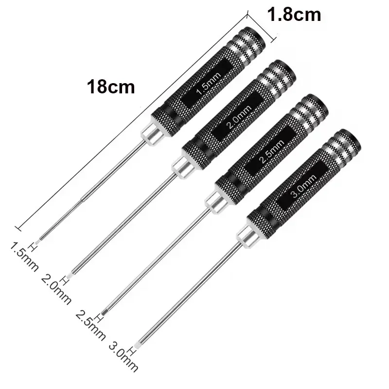 Hex Driver Set 1.5/2.0/2.5/3.0 - Rc Helicopter Tool Kit ulasan dan harga