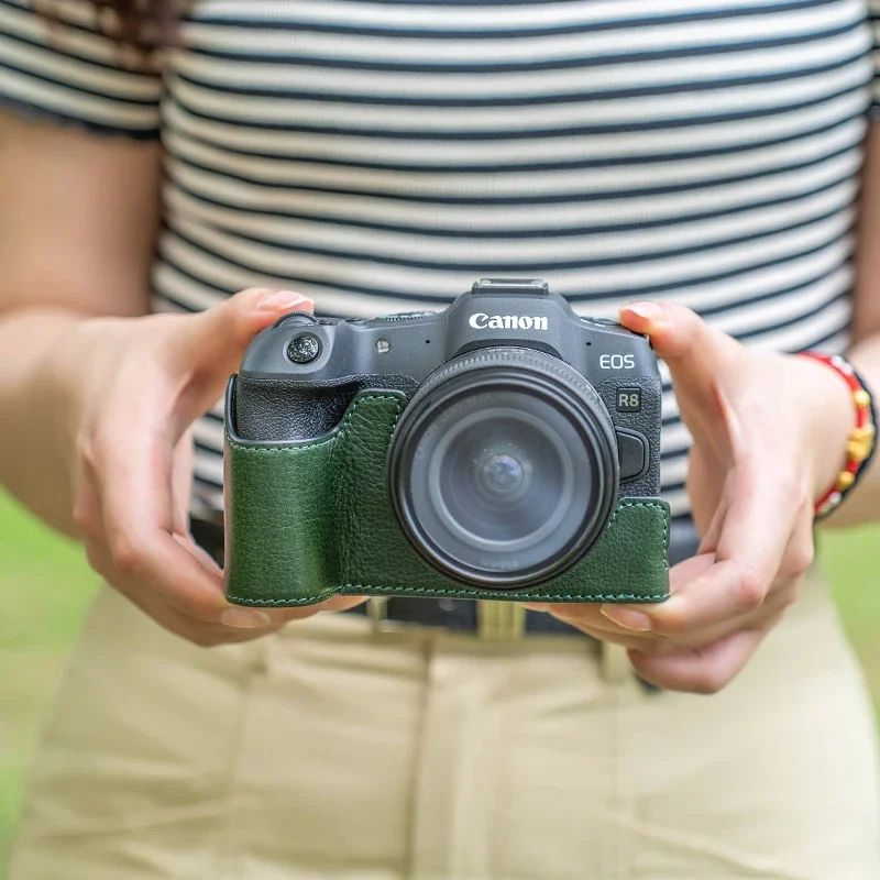 Handmade genuine leather camer - Canon Camera Eos R8 ulasan dan harga