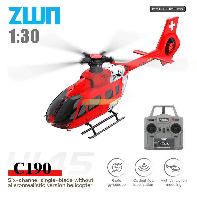 C190 RC Helicopter 2.4G 6-Aixs - Rc Helicopter Case ulasan dan harga