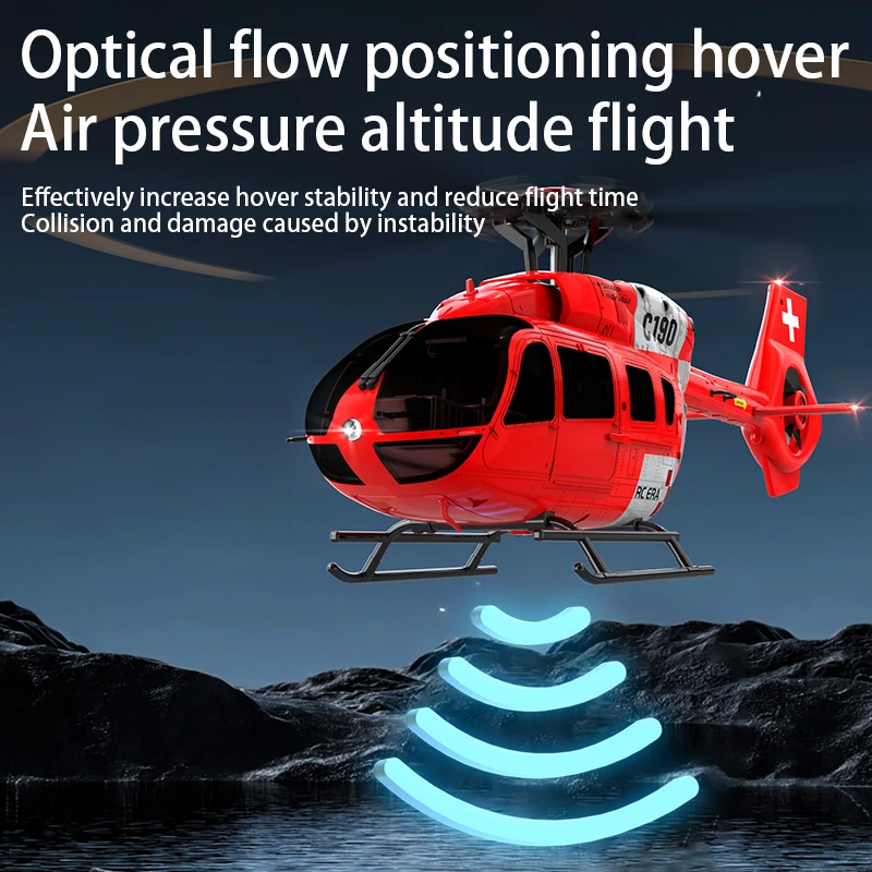 C190 RC Helicopter 2.4G 6-Aixs - Rc Helicopter Case ulasan dan harga