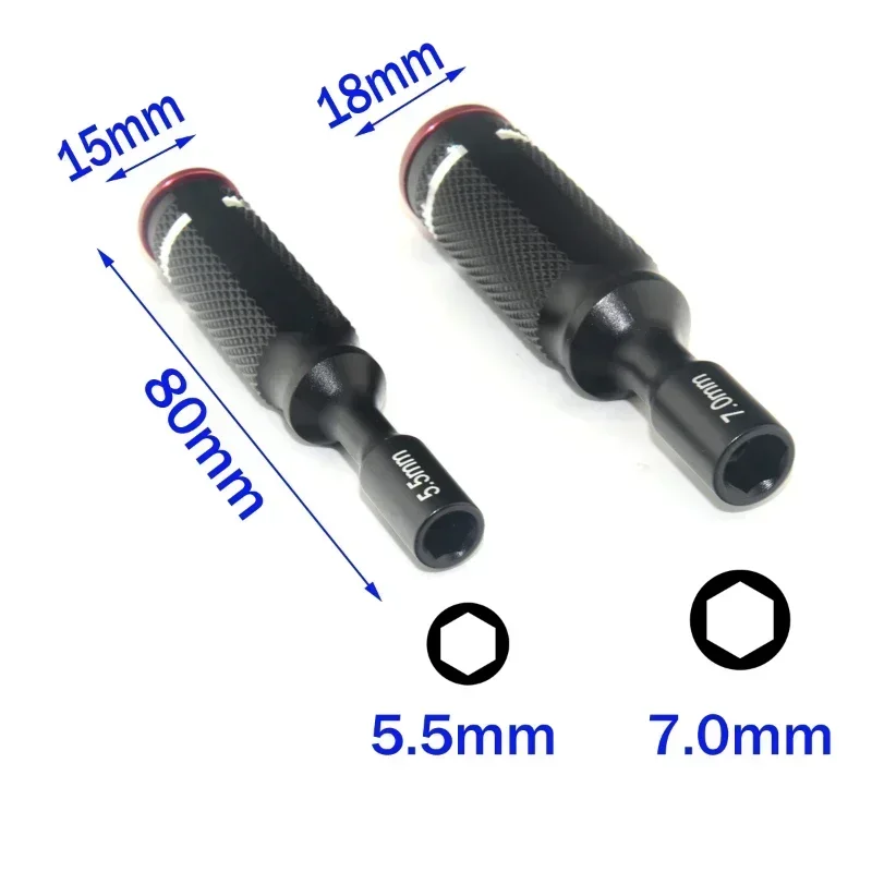 Hexagonal Head Nut Drivers 5.5 - Rc Helicopter Tool Kit ulasan dan harga